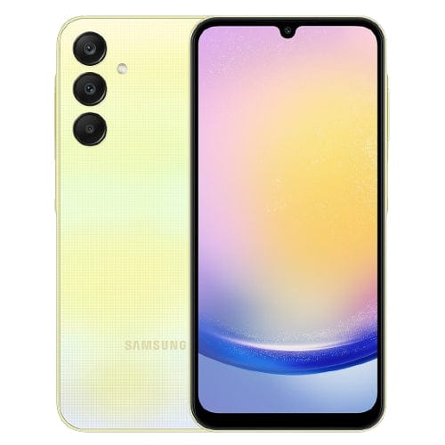 Samsung Mobile Yellow Samsung Galaxy A25 (A256E-DSN 6GB RAM 128GB 5G)